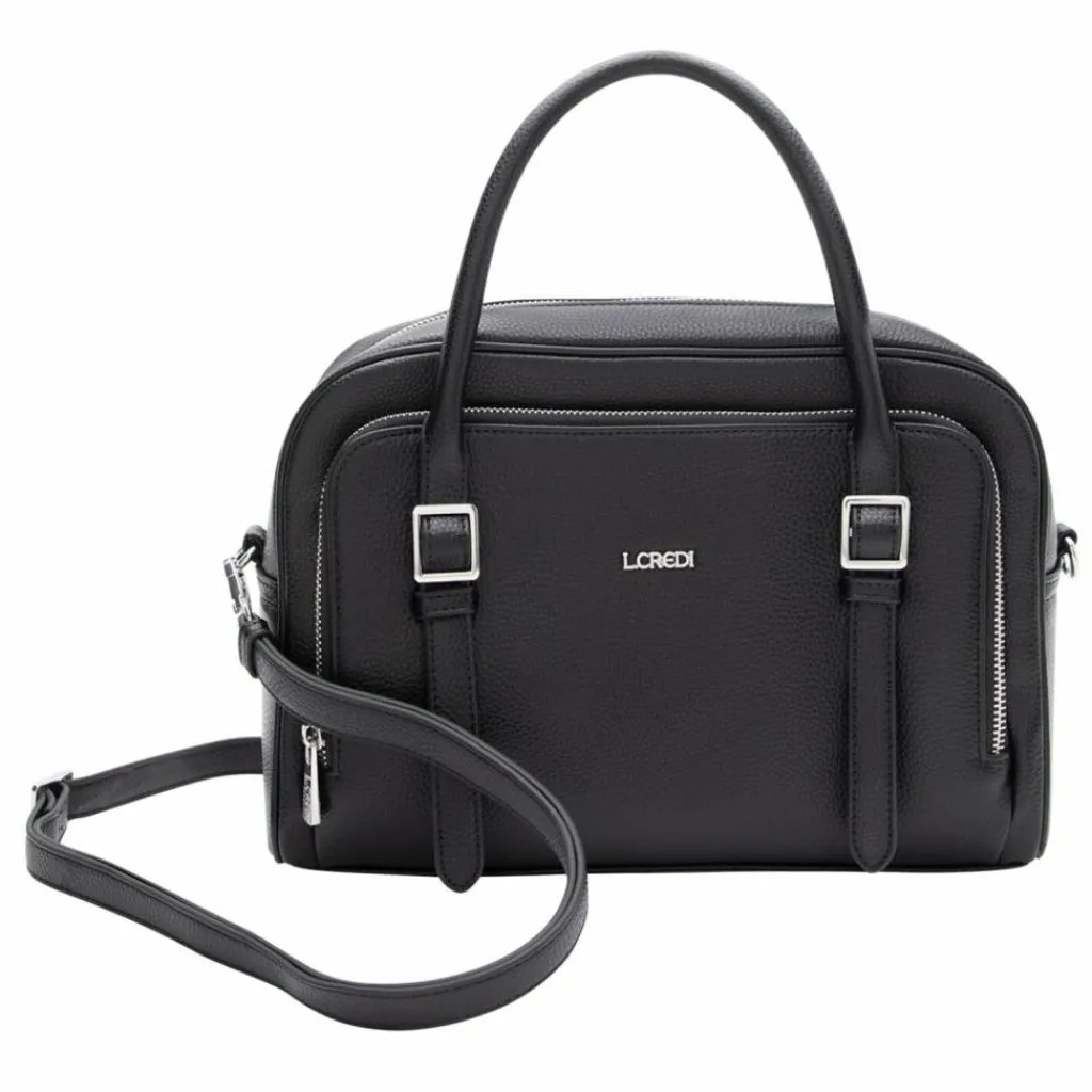 L.Credi Henkeltaschen<Panja Handtasche 34 cm schwarz