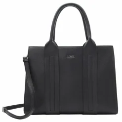 L.Credi Shopper|Schultertaschen<Paria Shopper Tasche 40.5 cm schwarz
