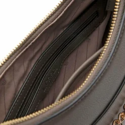 L.Credi Paulette Handtasche 23 cm dark taupe