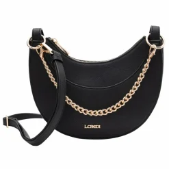L.Credi Henkeltaschen<Paulette Handtasche 23 cm schwarz