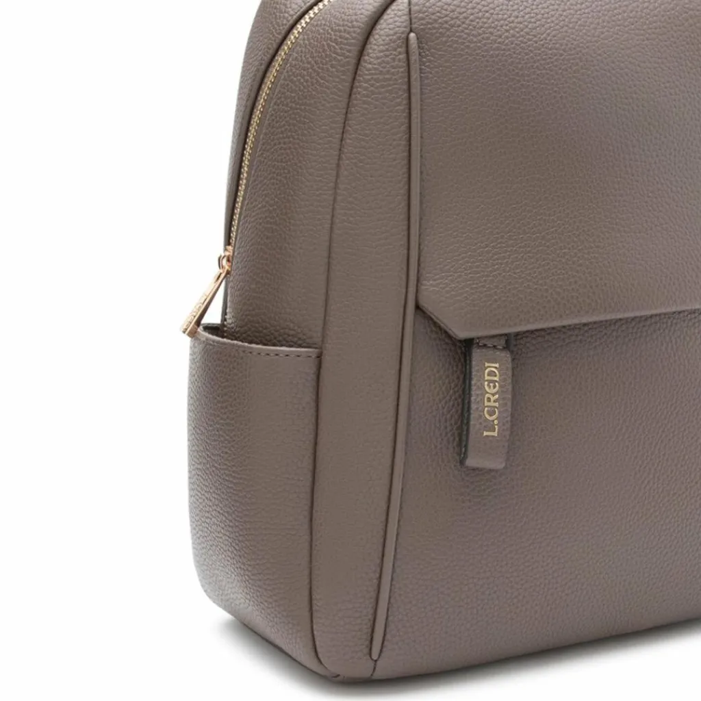 New L.Credi Pavidia City Rucksack 29.5 cm dark taupe