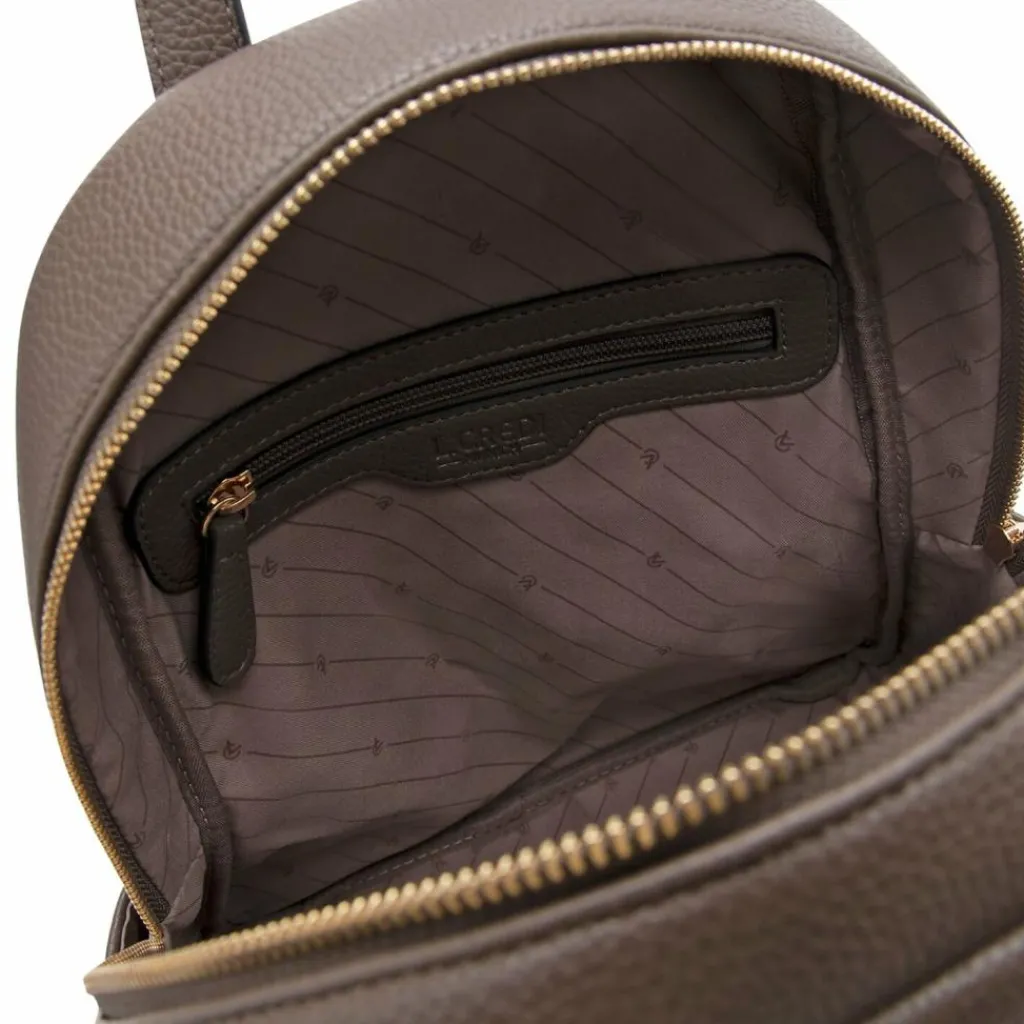 New L.Credi Pavidia City Rucksack 29.5 cm dark taupe