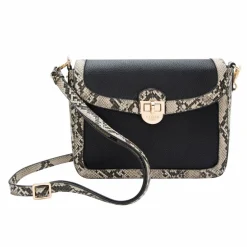 L.Credi Umhängetaschen<Peggy Umhängetasche 25 cm schwarz-mix