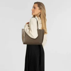 Best L.Credi Petrana Shopper Tasche 44 cm dark taupe