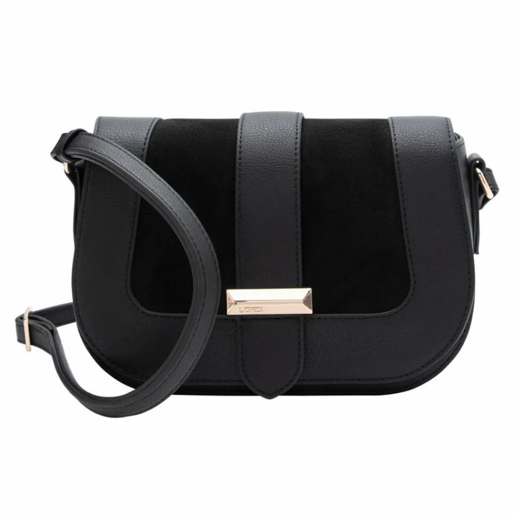 L.Credi Umhängetaschen<Petrina Umhängetasche 23 cm schwarz