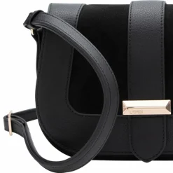 L.Credi Umhängetaschen<Petrina Umhängetasche 23 cm schwarz