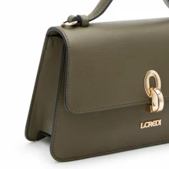 New L.Credi Petronella Handtasche 23 cm forest