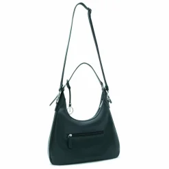 L.Credi Henkeltaschen|Schultertaschen<Petronia Schultertasche 33 cm schwarz
