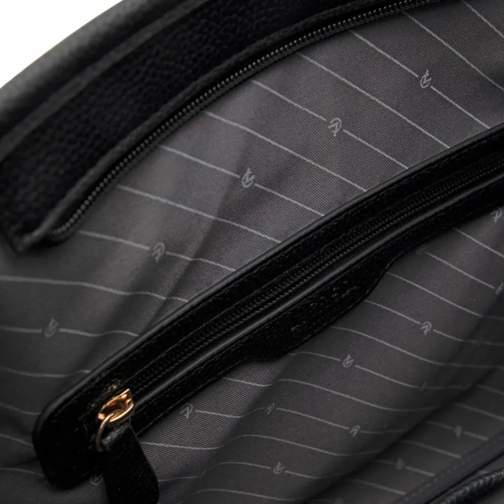 Clearance L.Credi Pheline Shopper Tasche 40 cm schwarz