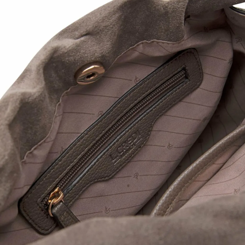 L.Credi Umhängetaschen<Pheline Umhängetasche 23 cm dark taupe