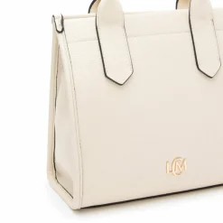 Discount L.Credi Phemia Handtasche 26 cm creme