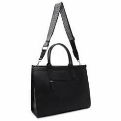 Discount L.Credi Phemia Schultertasche 39 cm schwarz