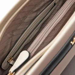 Best L.Credi Plamena Shopper Tasche 34 cm dark taupe multi