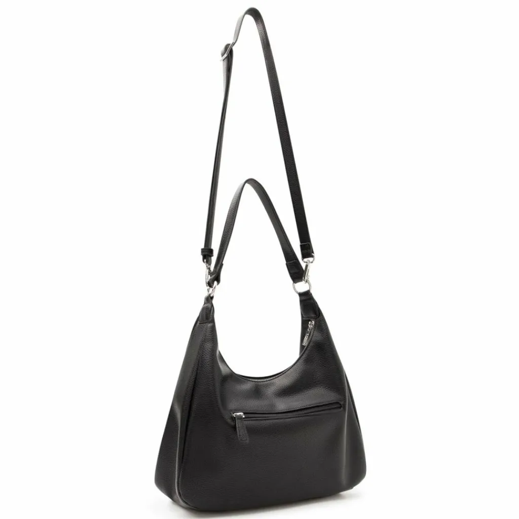 L.Credi Schultertaschen<Priscilla Schultertasche 33 cm schwarz