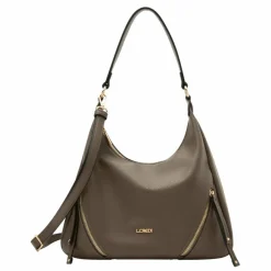 Outlet L.Credi Priscilla Schultertasche 33 cm dark taupe
