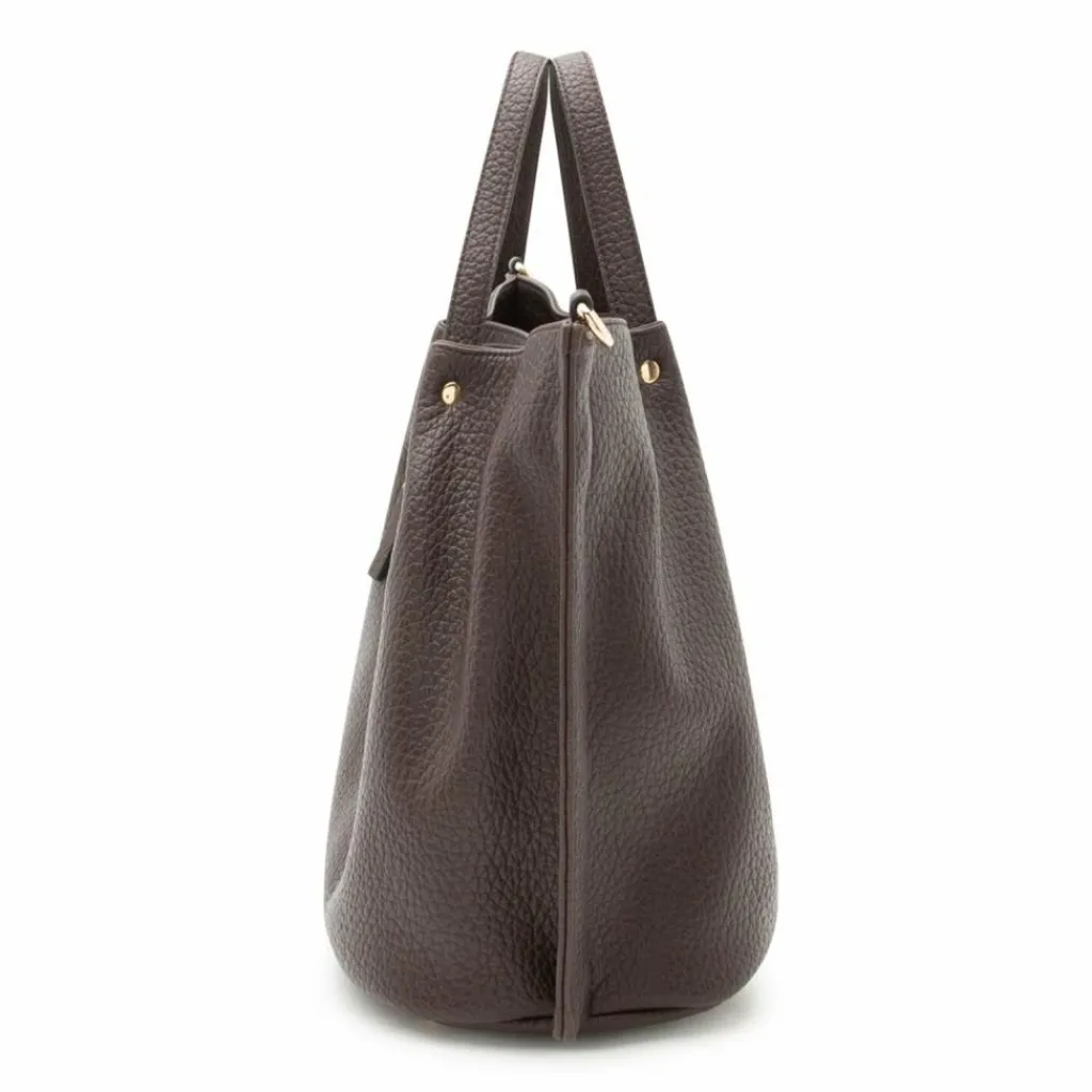 New L.Credi Raila Shopper Tasche 31 cm chocolate