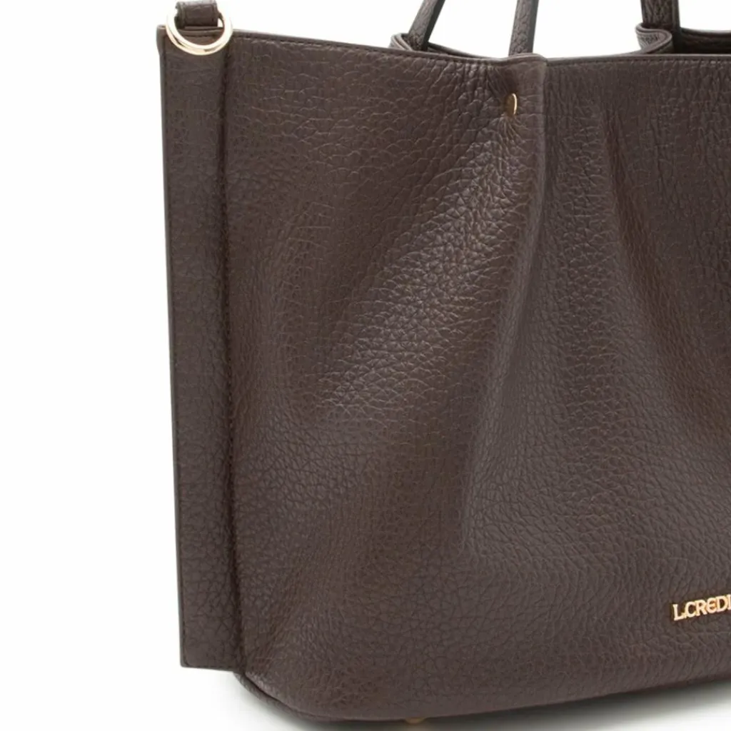 New L.Credi Raila Shopper Tasche 31 cm chocolate