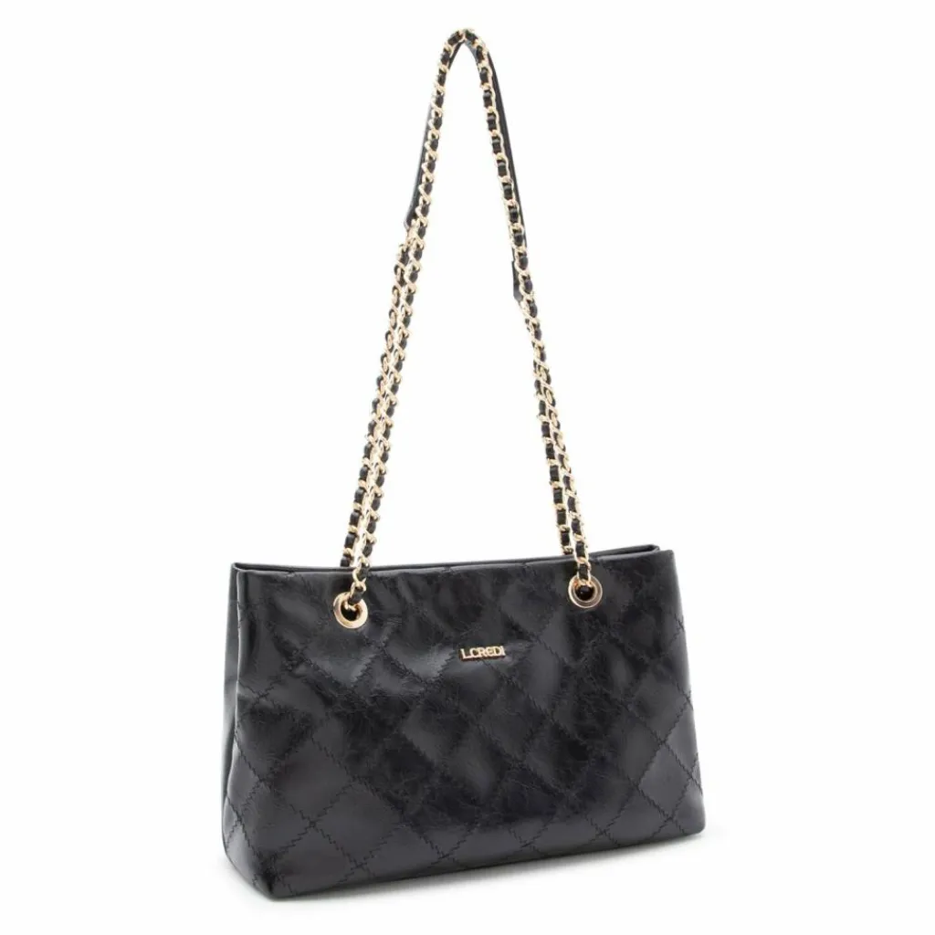 New L.Credi Remalia Shopper Tasche 27.5 cm schwarz