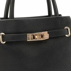 L.Credi Schultertaschen<Renate Schultertasche 27 cm schwarz