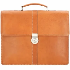 Leonhard Heyden Bergamo Aktentasche Leder 40 cm Laptopfach