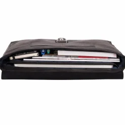 Leonhard Heyden Bergamo Aktenmappe Leder 37 cm Laptopfach