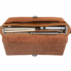 Leonhard Heyden Bergamo Messenger Leder 38 cm Laptopfach