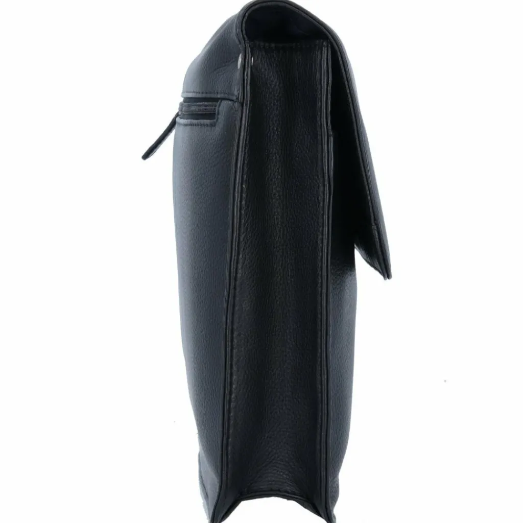 Leonhard Heyden Laptoptaschen|Aktentaschen<Berlin Aktentasche Leder 36 cm Laptopfach schwarz