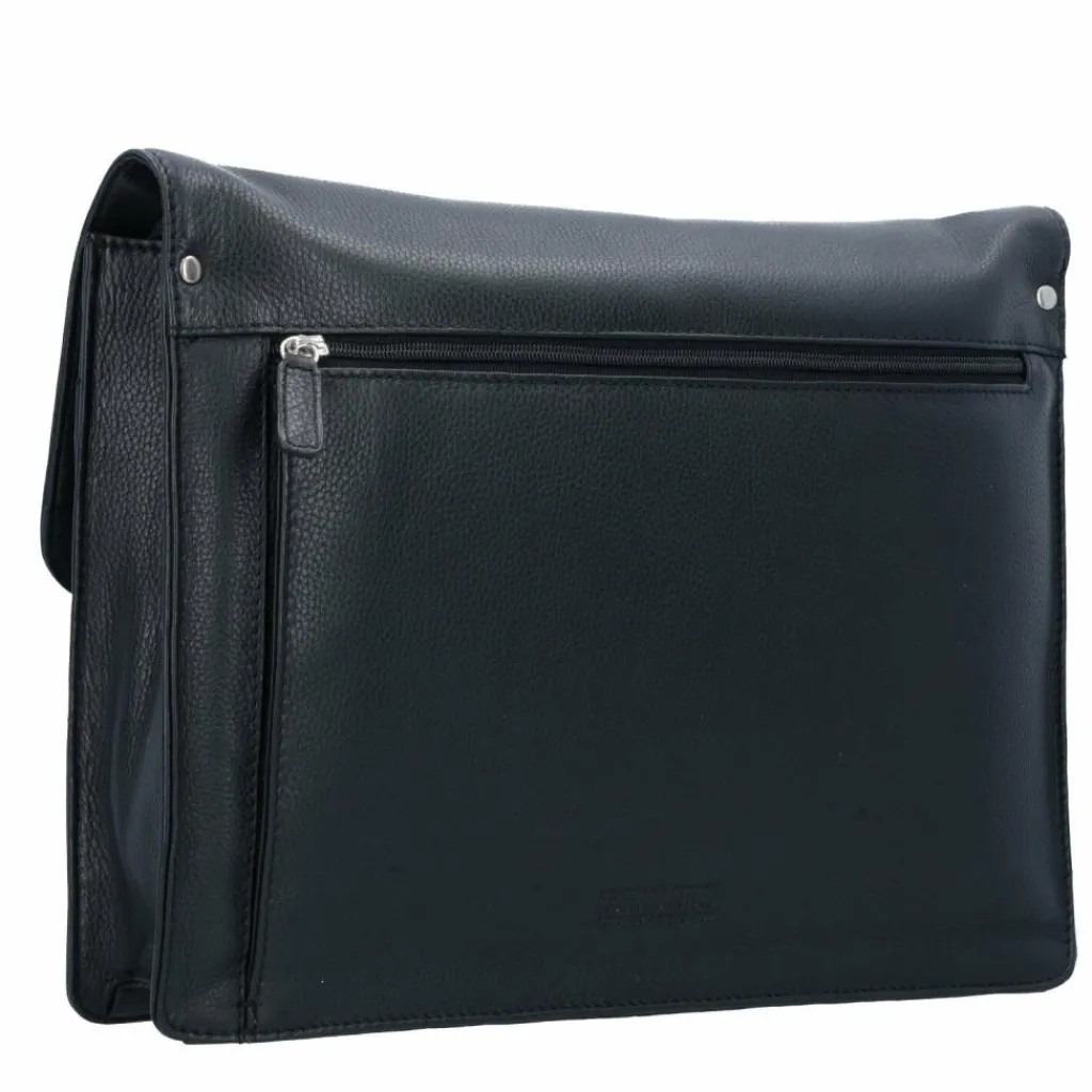 Leonhard Heyden Laptoptaschen|Aktentaschen<Berlin Aktentasche Leder 36 cm Laptopfach schwarz