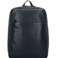 Leonhard Heyden Lederrucksäcke|Business-Rucksäcke<Berlin Rucksack Leder 42 cm Laptopfach schwarz