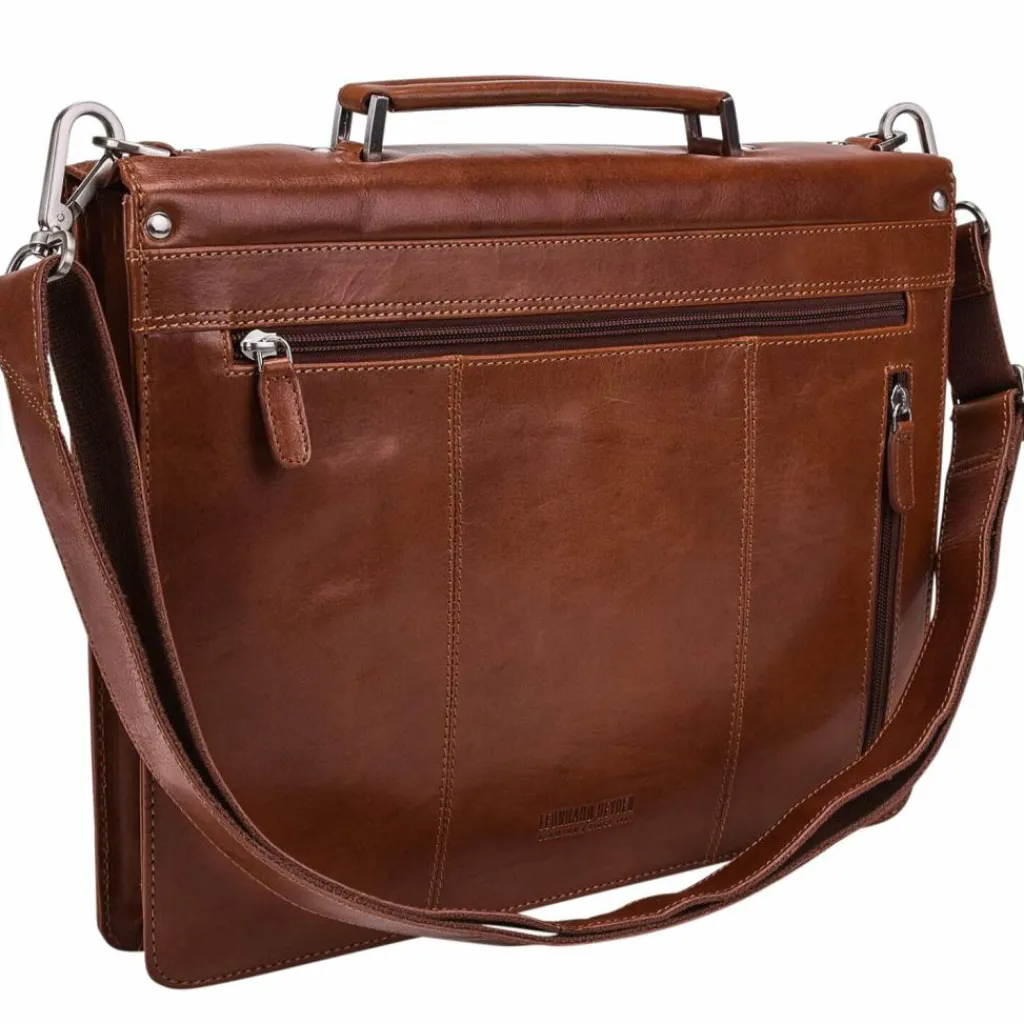 Leonhard Heyden Cambridge Aktentasche Leder 38 cm Laptopfach