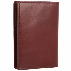 Leonhard Heyden Visitenkartenetuis<Cambridge Kreditkartenetui Leder 7.5 cm rotbraun