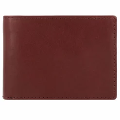 Leonhard Heyden Herrengeldbörsen Querformat<Cambridge Geldbörse Leder 10 cm rotbraun