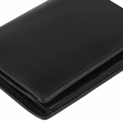 Leonhard Heyden Herrengeldbörsen Hochformat<Cambridge Geldbörse Leder 9.5 cm schwarz