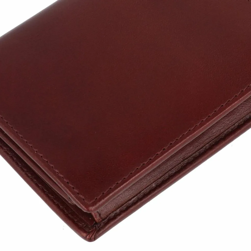 Sale Leonhard Heyden Cambridge Geldbörse Leder 9.5 cm rotbraun