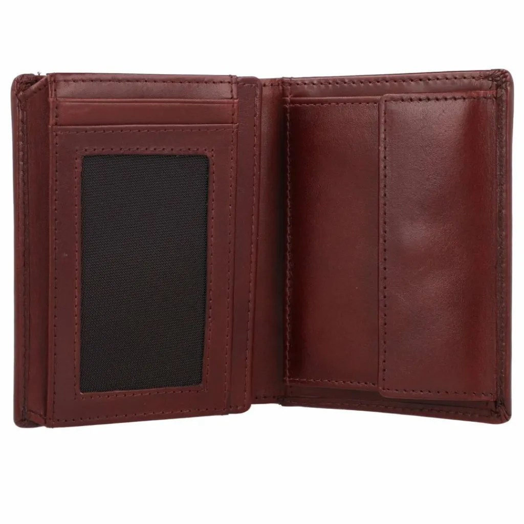 Sale Leonhard Heyden Cambridge Geldbörse Leder 9.5 cm rotbraun