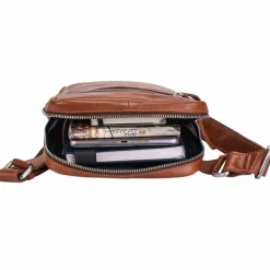 Leonhard Heyden Umhängetaschen<Cambridge Umhängetasche Leder 18 cm cognac