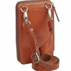 Hot Leonhard Heyden Cambridge Handytasche Leder 11 cm cognac