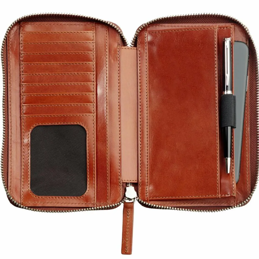 Hot Leonhard Heyden Cambridge Handytasche Leder 11 cm cognac