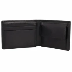 Leonhard Heyden Cambridge Geldbörse Leder 10 cm schwarz