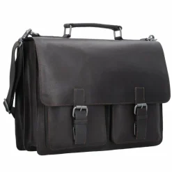 Leonhard Heyden Dakota Aktentasche Leder 40 cm Laptopfach