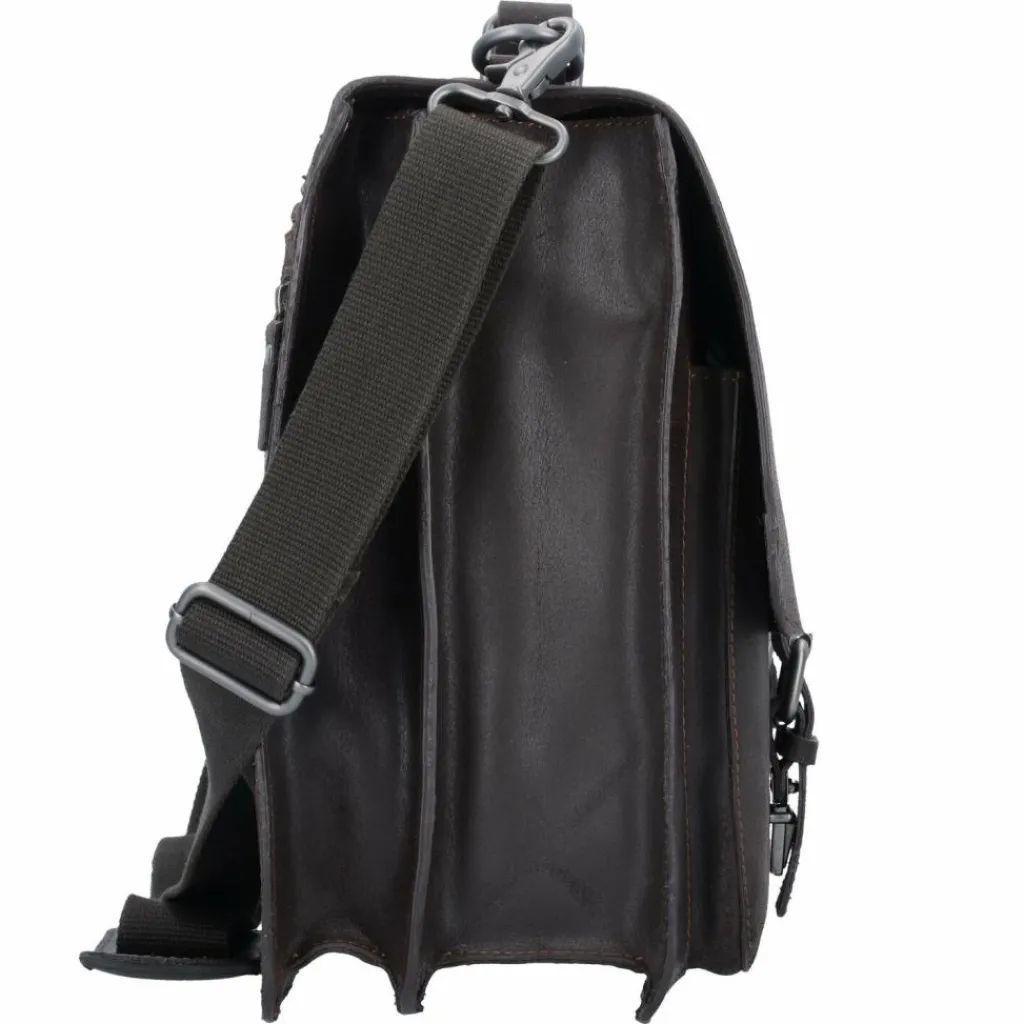 Leonhard Heyden Dakota Aktentasche Leder 40 cm Laptopfach