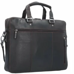 Leonhard Heyden Laptoptaschen|Aktentaschen<Dakota Aktentasche Leder 37 cm braun