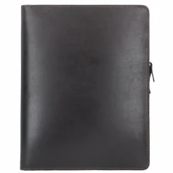 Leonhard Heyden Mappen Aller Art<Dakota Schreibmappe Leder 32 cm Laptopfach braun