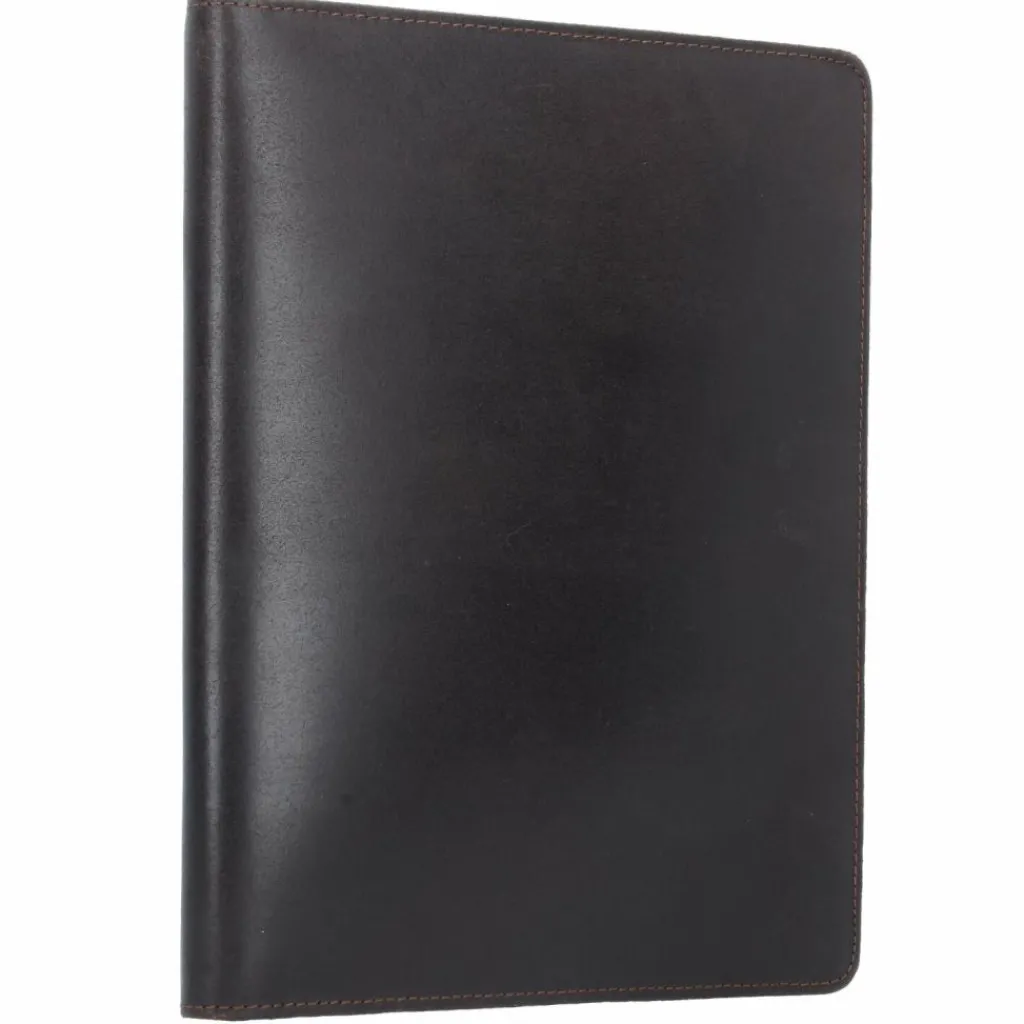 Leonhard Heyden Mappen Aller Art<Dakota Schreibmappe Leder 32 cm Laptopfach braun