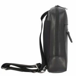 Leonhard Heyden Umhängetaschen<Dakota Umhängetasche Leder 20 cm schwarz