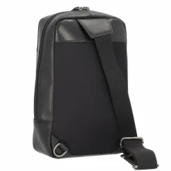 Leonhard Heyden Umhängetaschen<Dakota Umhängetasche Leder 20 cm schwarz