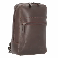 Outlet Leonhard Heyden Dakota Umhängetasche Leder 20 cm braun