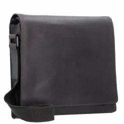 Leonhard Heyden Dakota Umhängetasche Leder 31 cm braun