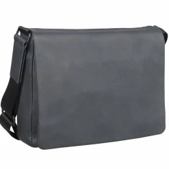 Leonhard Heyden Messenger Bags<Den Haag Messenger Leder 31 cm grau