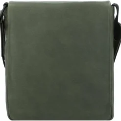 Leonhard Heyden Umhängetaschen<Den Haag Umhängetasche Leder 23 cm oliv